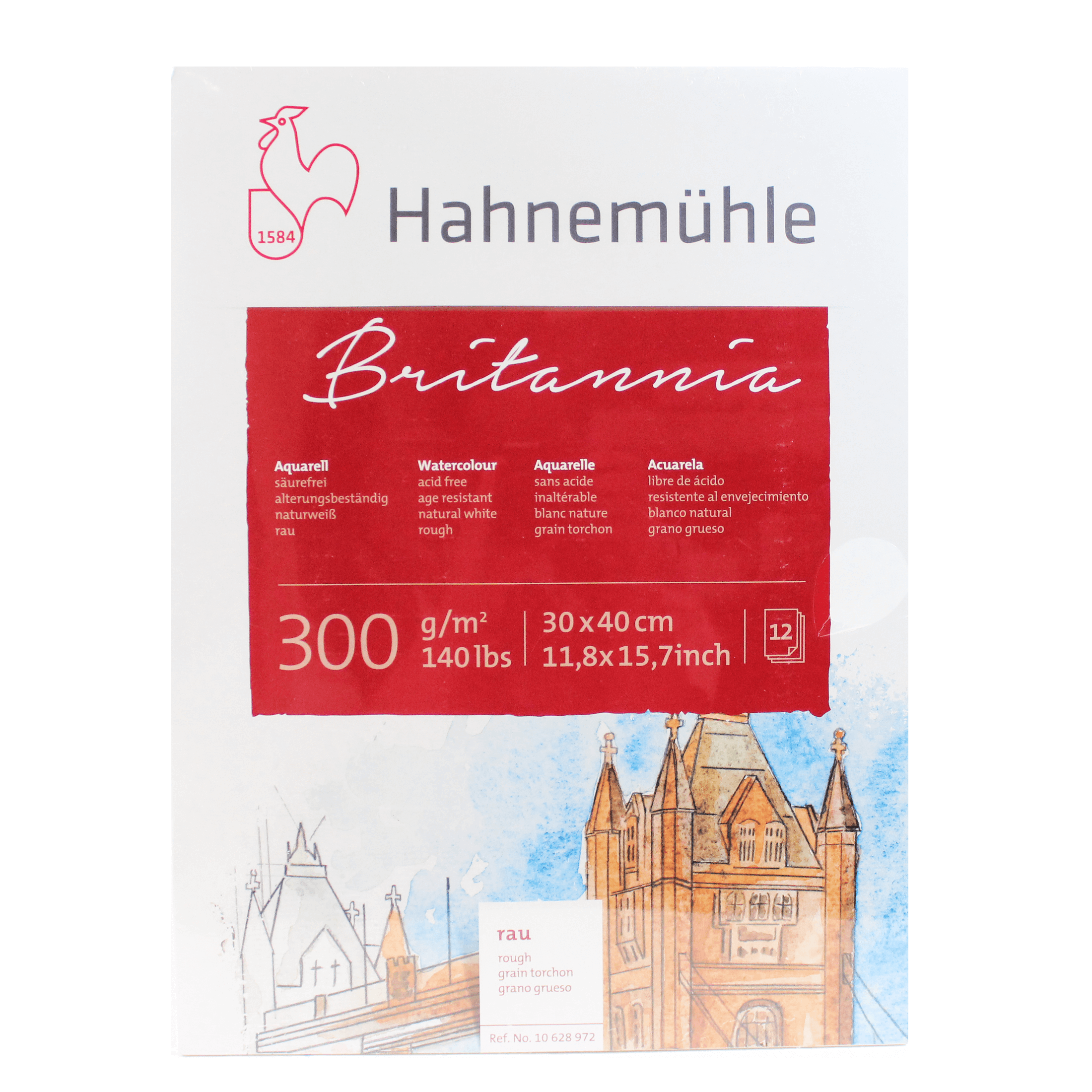 Bloco Para Aquarela Britannia Hahnemühle 30x40cm